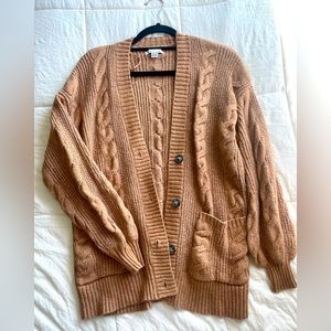 Oversized American Eagle knitted cardigan, size XS